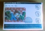 LATCH HOOK RUG MAKING KIT “SNOW”