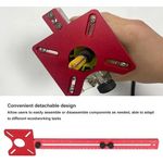 Detachable Adjustable 4 in 1 Router Circle Cutting Jig for Woodworking Drill UK