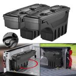 Left+ Right Truck Bed Storage Swing Tool Box for Ford Ranger 2012-2021 T6 T7 T8