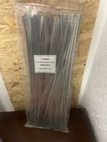 1000 X STAINLESS STEEL METAL CABLE TIES 360MM X 4.6MM WRAP EXHAUST ZIP TIE £50+