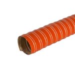 B-G Air/Brake Ducting Flexible Dual Layer Hose 63mm / 2.50" Bore - 1m - Red