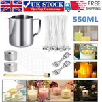 Candle Making Kit Melting Candle Craft Tools Pot Wicks Wax Creative Set Gift DIY