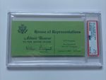 2001 107th Congress Opening Session U.S. House of Representatives Floor Pass PSA