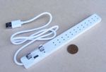 Dolls House 12 Socket Extension USB Socket Miniature Lighting Accessory Tumdee