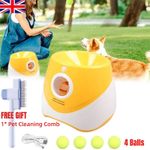 Dog Automatic Ball Launcher Convenient Toy Pet Ball Thrower Interactive Game UK