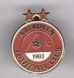 Aberdeen with 2 stars - lapel badge brooch fitting