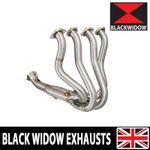 ZX6R Ninja Exhaust Header Down Front Pipes Downpipes Collector P7 P8 2007 2008
