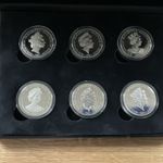 H.M.Queen Elizabeth II Portraits The Sculptors’ Set 2015 Limited Edition £5 X 6