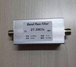27.5MHz Shortwave Band Pass Filter High Isolation BPF 10m Band Fliter NarrowBand