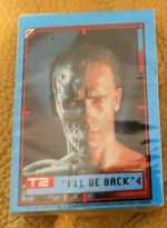 TERMINATOR 2 TOPPS 1991 COMPLETE SET STICKERS EXCELLENT CONDITION