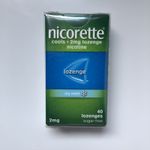 Nicorette Icy Mint Cools 2mg 40 x Nicotine Lozenges NEXT DAY DELIVERY  (MON-FRI)