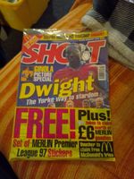 Merlin 97 Premier League Stickers & Shoot Magazine (32)