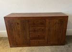 Furniture Village Beautiful Scandi Look Solid Wood Sideboard / Credenza