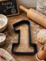 Large Number 1 Cookie Cutter