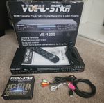 Vocal-Star VS-1200 HDMI Karaoke Player CD+G/MP3 USB Record 2 Mics Remote