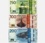 Set 3 Pcs 2016 2017 Norway 50 100 200 Kroner P 53 54 55 NEW UNC Banknote