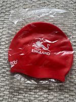 Speedo Team England Commonwealh Games Swimming Cap in Red & White Colours