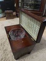 c.1870 Georgian Wood Tea Caddy 