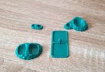 2x Small Feeding plate / bowl for Queen Ant Brood Worker Ant Farm Formicarium