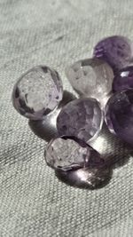 Lilac Amethyst faceted gemstone teardrop shape beads for jewellery making 💜