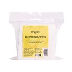 Mylee Lint-Free Nail Wipes Pads Professional Use Manicure Gel Removal - 200 Pack