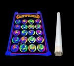 Vintage 90’s Grateful Dead Flocked Blacklight Poster STEAL YOUR BEAR 35"x23" NEW