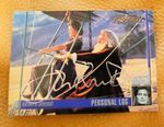 AUTOGRAPH JOHN RHYS DAVIES STAR TREK VOYAGER HAND SIGNED TRADING CARD