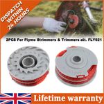 2x Pack Double Autofeed Spool & Line For Flymo Strimmers & Trimmers alt. FLY021