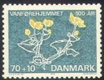 Denmark 1972 Disabled/Health Fund/Welfare/Flowers/Marigolds/Medical 1v (n42573)