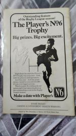 Hull Fc Signed Rugby League Old Rare Programmes