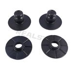 4x Rear Suspension Spring Shock Absorption For Vauxhall Opel Astra G H Zafira