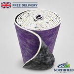 Carpet Underlay Luxury Foam 12mm Thick 15m² Roll Soft Durable Heavy Duty