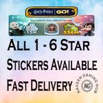 Monopoly Stickers Go 1-6 Stars 💥 Stickers GOLDEN BLITZ  Available Superfast