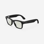 Ray-Ban Meta Wayfarer (Refurbished), Matte Black/Clear to G-15 Green Transitions