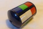 Cylinder Rubik Type Barrel Puzzle Sliding Colored Tiles