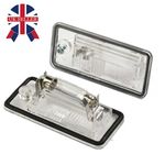 2x Audi A3 8P 2004-2012 Xenon White License Number Plate Light Lamp No Error