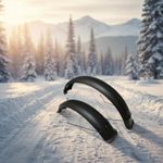 Wide Bike Mudguard Set Waterproof Winter Bike Fenders Stain Proof for Rainy Days