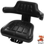 Tractor Seat Dumper Forklift Mower Digger Seat Universal Adjustable