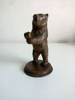 Charming Black Forest Bear Desk Pen Stand Dated 1926