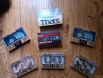 Mixed Brands Blank Recordable Audio Cassette Tapes 90 min Memorex CDX II MG-X90