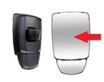 Valtra Upper **Glass Replacement** Universal Fit - Mekra Mirror 401009001000
