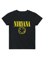 Nirvana Music Themed Baby T-Shirt Rock Band Music Fan Gift 6-24 Months Baby Tee