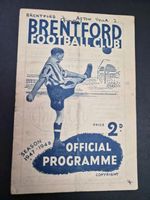 Brentford v Aston Villa ~ Friendly Fixture 1947/48 (NSB)~Free Postage