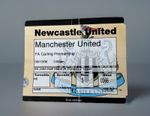 1999 Newcastle United v Manchester United Match Ticket Stub Used Rare Away