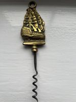 Antique Corkscrew Brass Figural Ship Offers Open Fast Dispatch 
