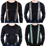 OXFORD RIGGERS HEAVY DUTY MOTORCYCLE BRACES MOTORBIKE TROUSER BRACES ALL COLOURS