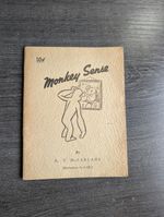 Vtg 40s Political Cartoon Booklet Monkey Sense Anti-capitalist Toronto Socialist