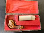 Antique 19th Century Hand-Carved Meerschaum Pipe Parts - Dragon Claw
