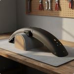 CG125 Rear Mudguard Tailored-Fit Retro Motorcycle Mudguard Extended Rear