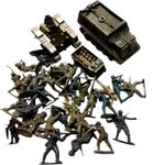 Vintage Toy Soldier Set Matchbox Dinky Vehicles 1970s - Z#3111